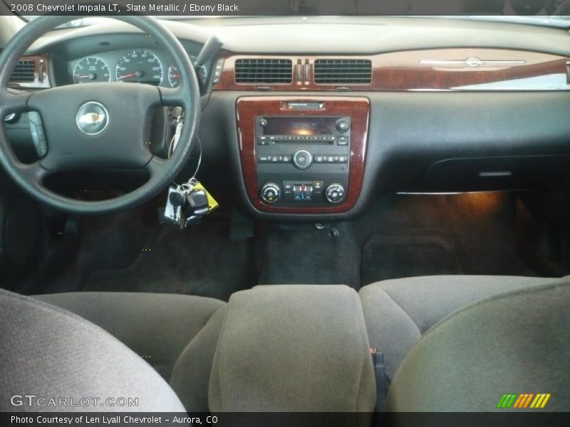 Slate Metallic / Ebony Black 2008 Chevrolet Impala LT