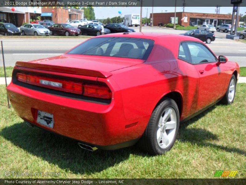 Redline 3-Coat Pearl / Dark Slate Gray 2011 Dodge Challenger R/T Plus