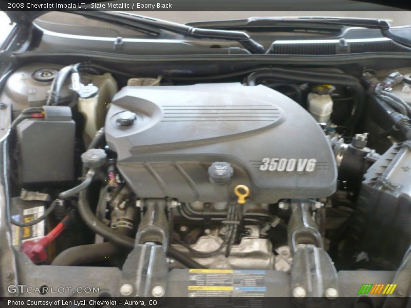 Slate Metallic / Ebony Black 2008 Chevrolet Impala LT