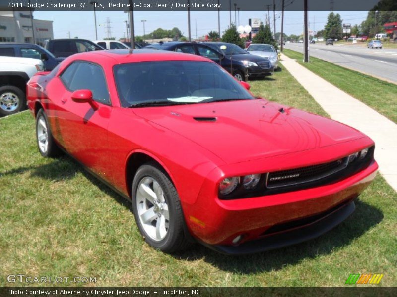 Redline 3-Coat Pearl / Dark Slate Gray 2011 Dodge Challenger R/T Plus