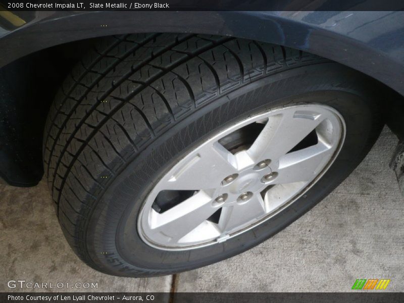 Slate Metallic / Ebony Black 2008 Chevrolet Impala LT