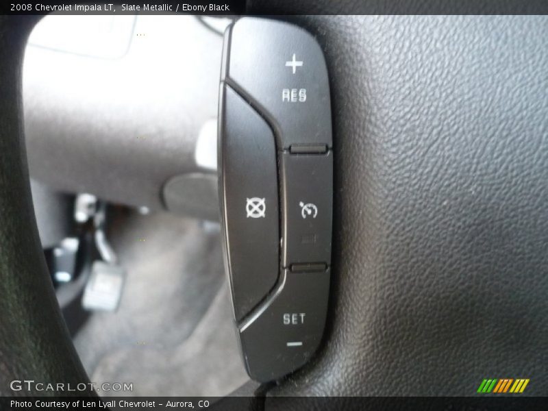 Slate Metallic / Ebony Black 2008 Chevrolet Impala LT