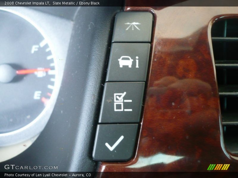 Slate Metallic / Ebony Black 2008 Chevrolet Impala LT