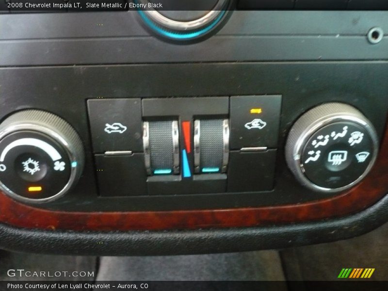 Slate Metallic / Ebony Black 2008 Chevrolet Impala LT