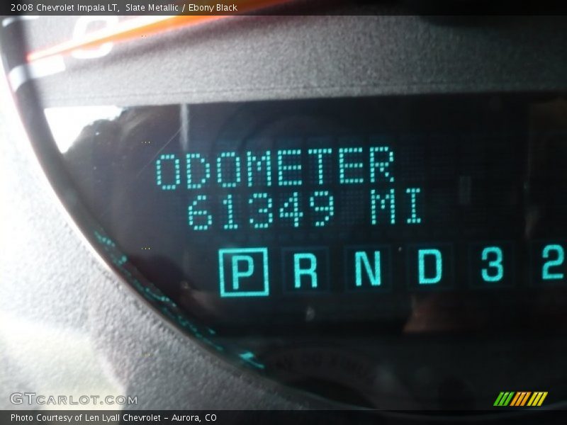 Slate Metallic / Ebony Black 2008 Chevrolet Impala LT