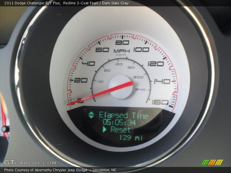 Redline 3-Coat Pearl / Dark Slate Gray 2011 Dodge Challenger R/T Plus