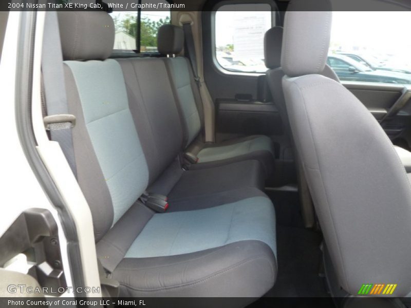 White / Graphite/Titanium 2004 Nissan Titan XE King Cab