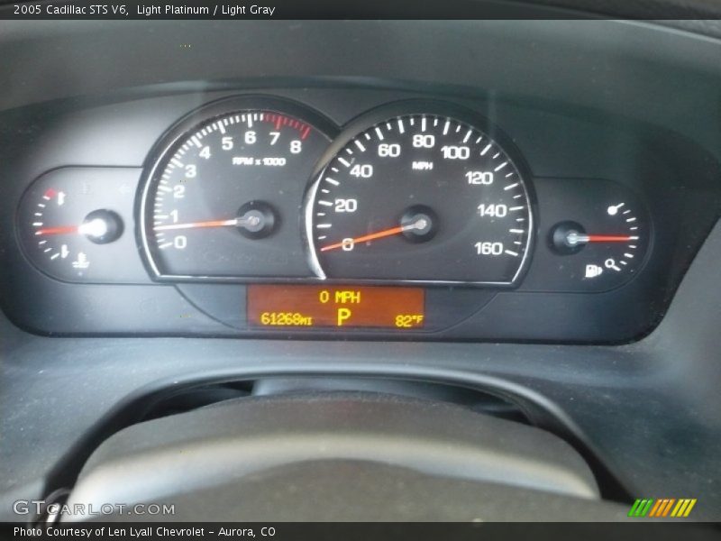 Light Platinum / Light Gray 2005 Cadillac STS V6