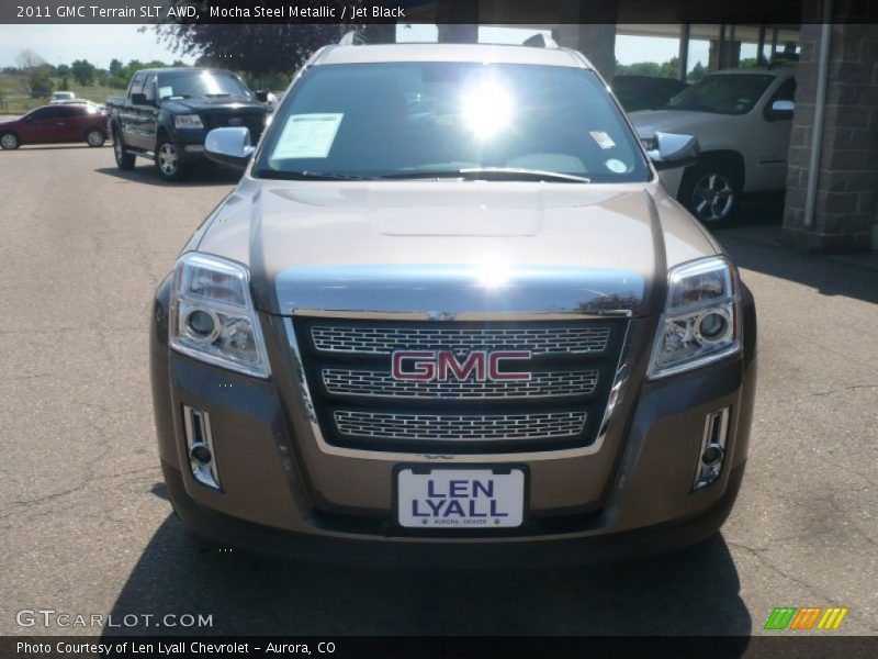 Mocha Steel Metallic / Jet Black 2011 GMC Terrain SLT AWD