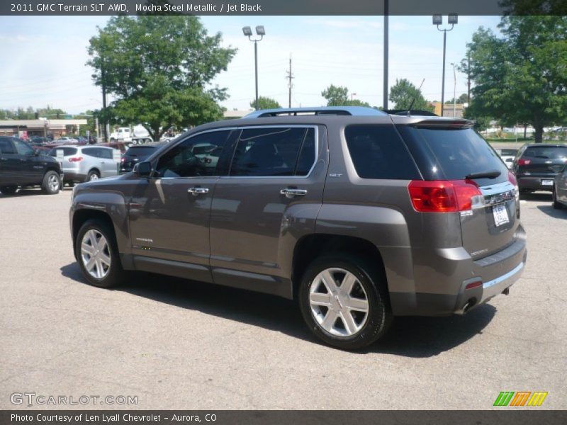 Mocha Steel Metallic / Jet Black 2011 GMC Terrain SLT AWD