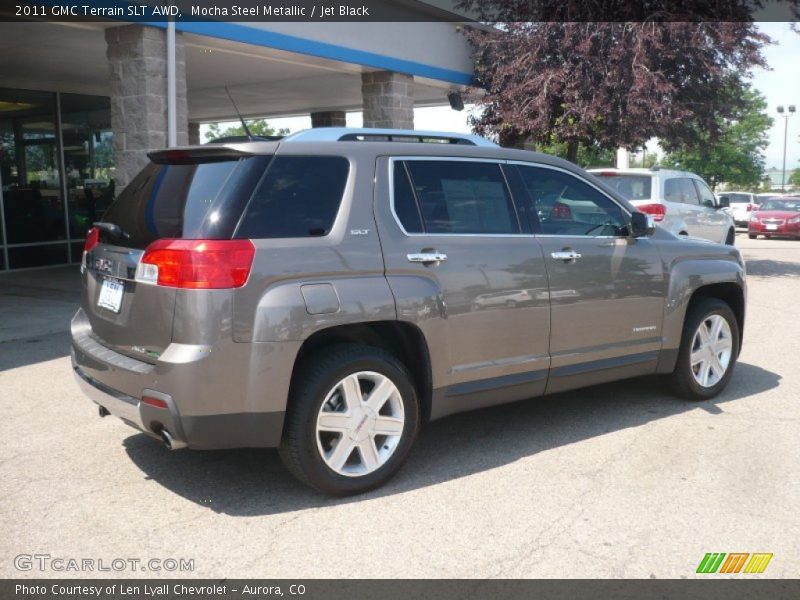 Mocha Steel Metallic / Jet Black 2011 GMC Terrain SLT AWD