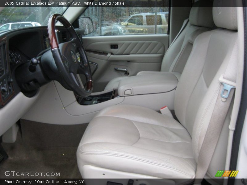 White Diamond / Shale 2005 Cadillac Escalade ESV Platinum AWD