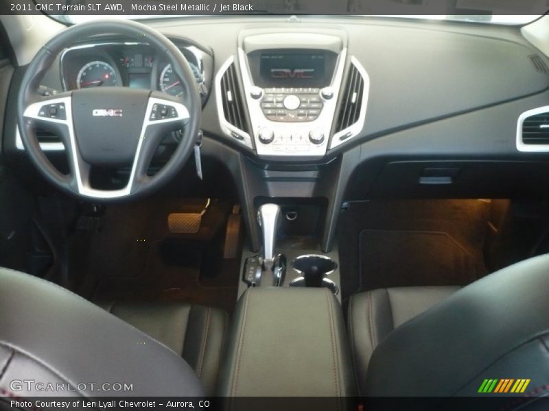 Mocha Steel Metallic / Jet Black 2011 GMC Terrain SLT AWD