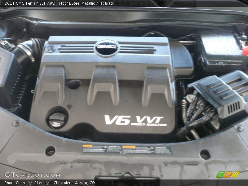 Mocha Steel Metallic / Jet Black 2011 GMC Terrain SLT AWD