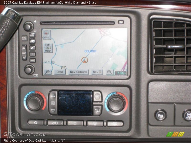 White Diamond / Shale 2005 Cadillac Escalade ESV Platinum AWD
