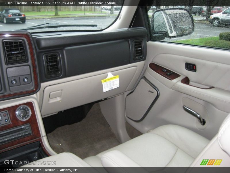 White Diamond / Shale 2005 Cadillac Escalade ESV Platinum AWD