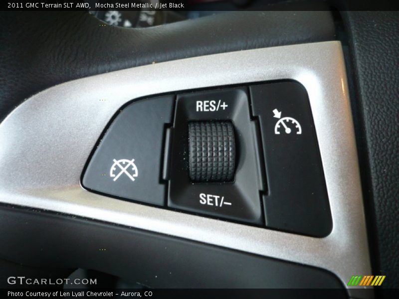 Mocha Steel Metallic / Jet Black 2011 GMC Terrain SLT AWD