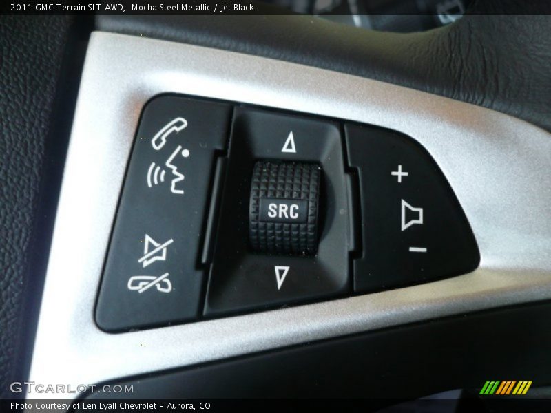 Mocha Steel Metallic / Jet Black 2011 GMC Terrain SLT AWD