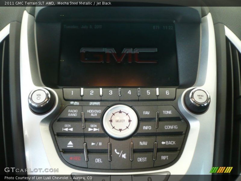 Mocha Steel Metallic / Jet Black 2011 GMC Terrain SLT AWD