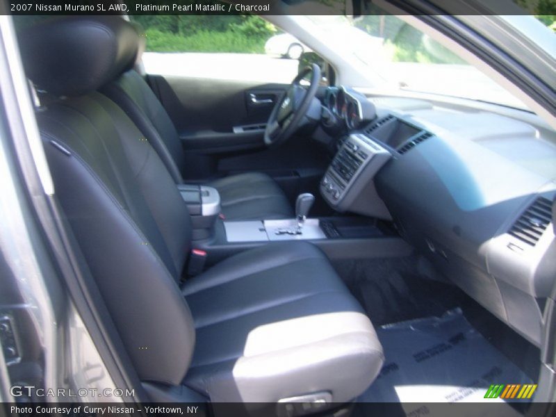 Platinum Pearl Matallic / Charcoal 2007 Nissan Murano SL AWD