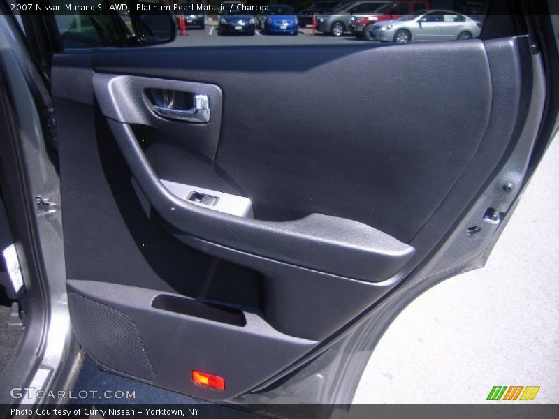 Platinum Pearl Matallic / Charcoal 2007 Nissan Murano SL AWD