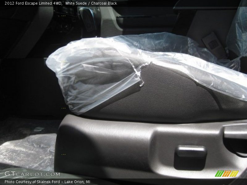 White Suede / Charcoal Black 2012 Ford Escape Limited 4WD