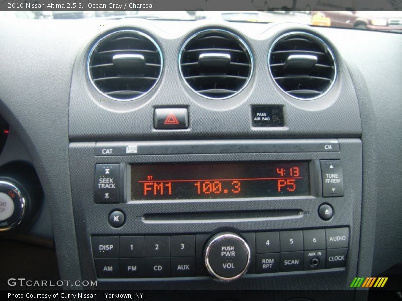 Ocean Gray / Charcoal 2010 Nissan Altima 2.5 S