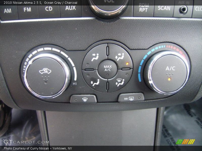 Ocean Gray / Charcoal 2010 Nissan Altima 2.5 S