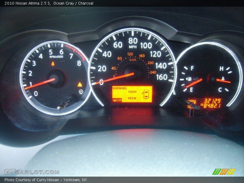 Ocean Gray / Charcoal 2010 Nissan Altima 2.5 S