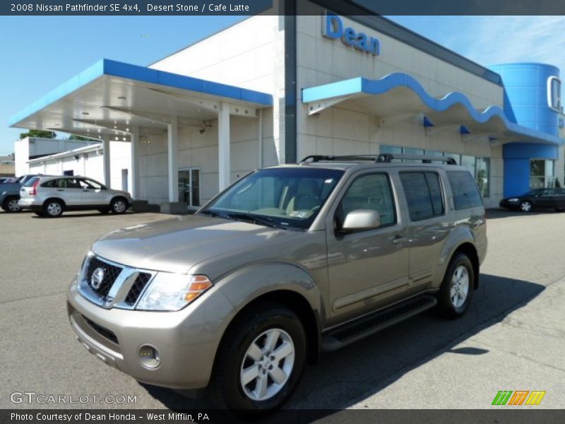 Desert Stone / Cafe Latte 2008 Nissan Pathfinder SE 4x4