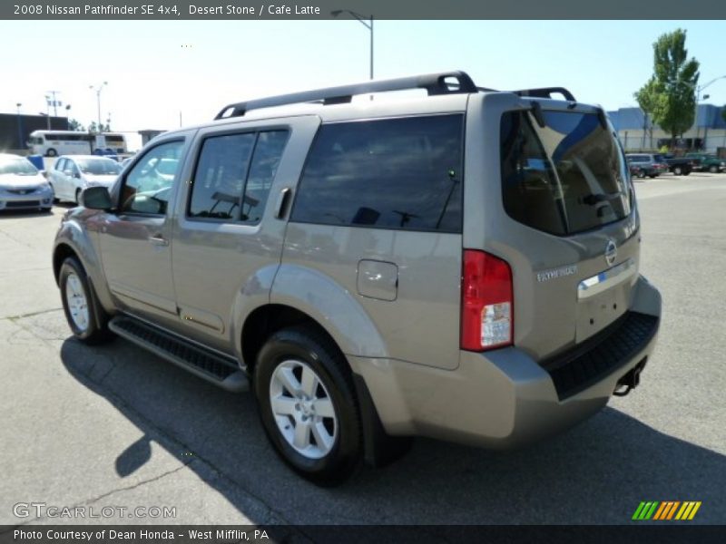 Desert Stone / Cafe Latte 2008 Nissan Pathfinder SE 4x4