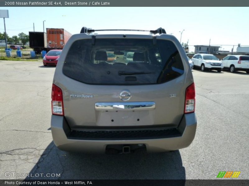 Desert Stone / Cafe Latte 2008 Nissan Pathfinder SE 4x4