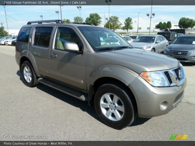 Desert Stone / Cafe Latte 2008 Nissan Pathfinder SE 4x4