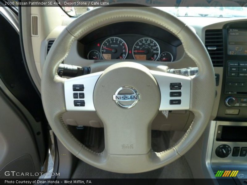 Desert Stone / Cafe Latte 2008 Nissan Pathfinder SE 4x4