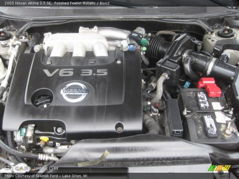  2003 Altima 3.5 SE Engine - 3.5 Liter DOHC 24-Valve V6