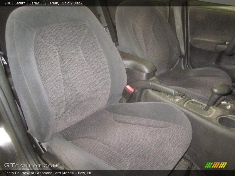 Gold / Black 2001 Saturn S Series SL2 Sedan