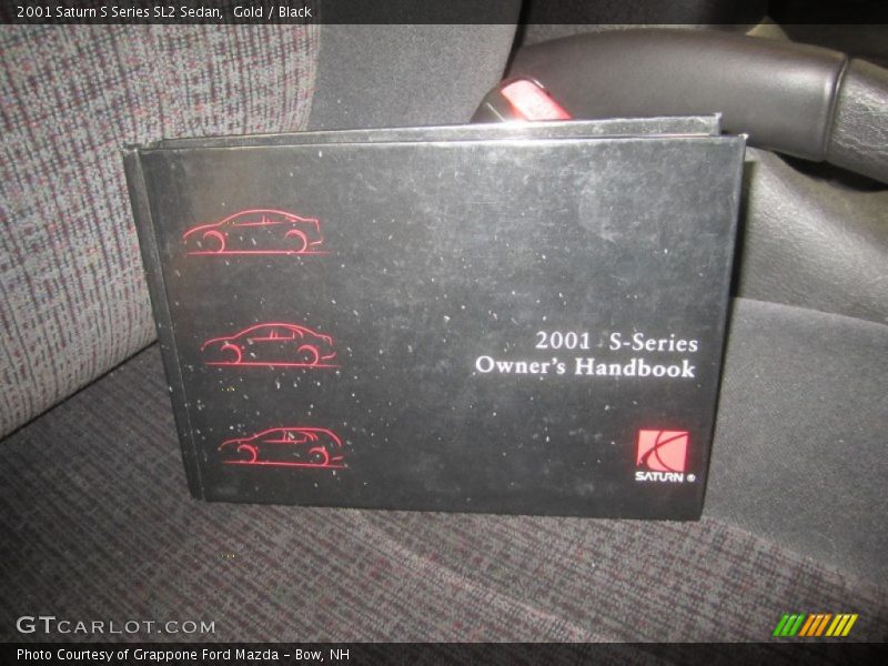 Gold / Black 2001 Saturn S Series SL2 Sedan