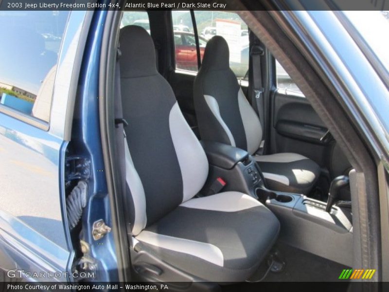 Atlantic Blue Pearl / Dark Slate Gray 2003 Jeep Liberty Freedom Edition 4x4