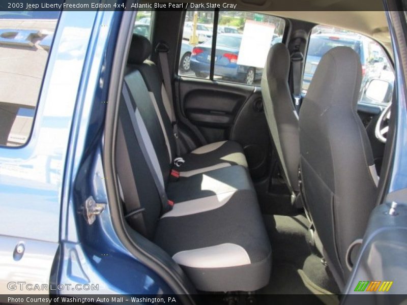 Atlantic Blue Pearl / Dark Slate Gray 2003 Jeep Liberty Freedom Edition 4x4
