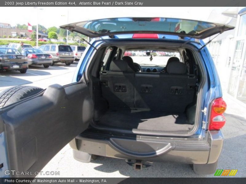 Atlantic Blue Pearl / Dark Slate Gray 2003 Jeep Liberty Freedom Edition 4x4