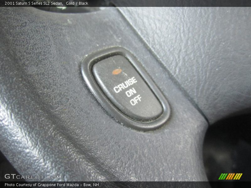 Gold / Black 2001 Saturn S Series SL2 Sedan