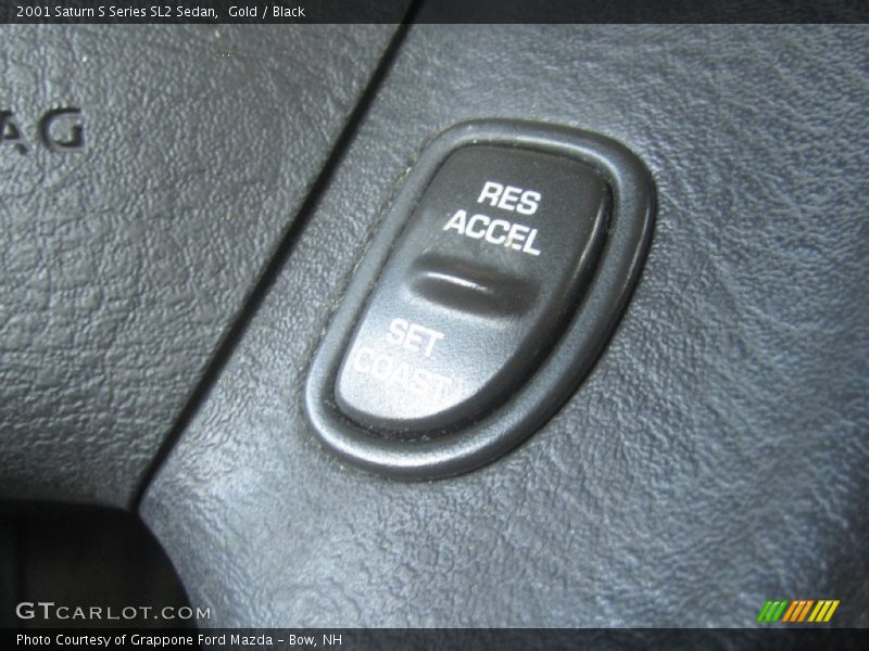 Gold / Black 2001 Saturn S Series SL2 Sedan