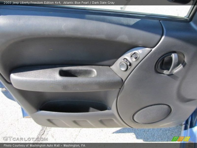Atlantic Blue Pearl / Dark Slate Gray 2003 Jeep Liberty Freedom Edition 4x4