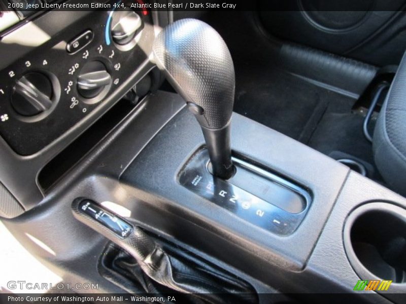 Atlantic Blue Pearl / Dark Slate Gray 2003 Jeep Liberty Freedom Edition 4x4