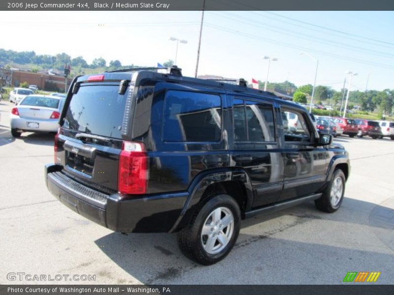 Black / Medium Slate Gray 2006 Jeep Commander 4x4