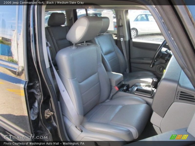 Black / Medium Slate Gray 2006 Jeep Commander 4x4