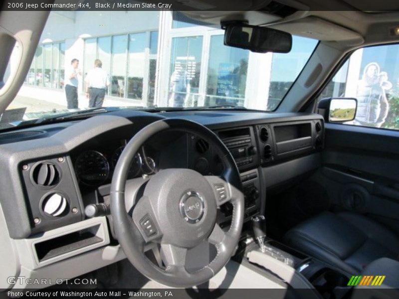 Black / Medium Slate Gray 2006 Jeep Commander 4x4