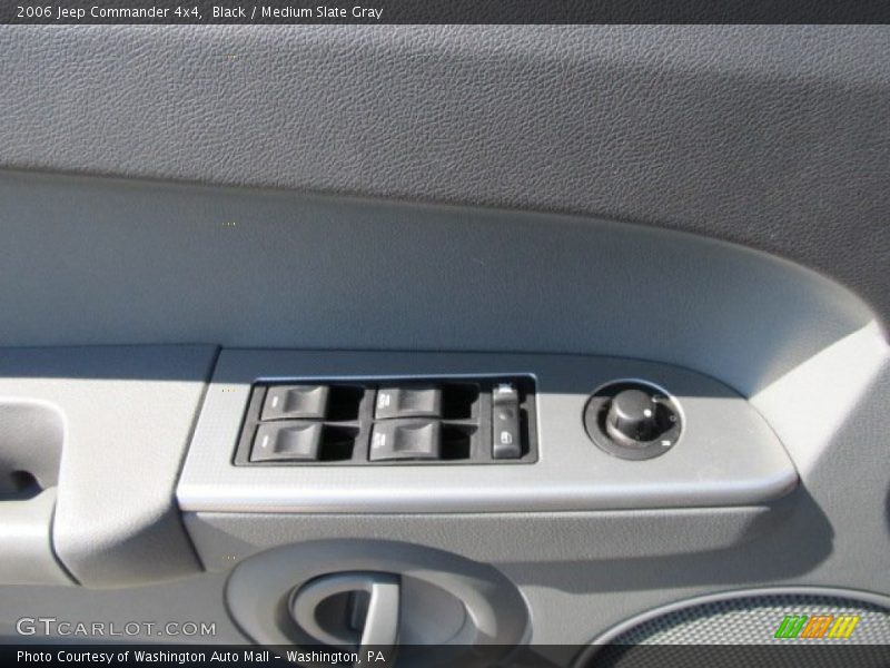 Black / Medium Slate Gray 2006 Jeep Commander 4x4