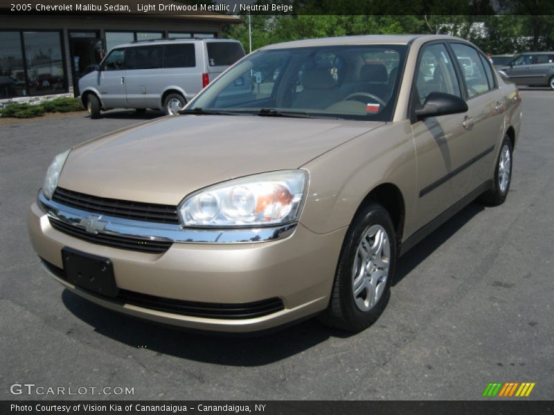Light Driftwood Metallic / Neutral Beige 2005 Chevrolet Malibu Sedan