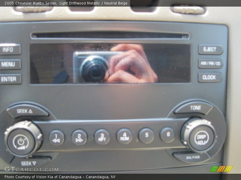 Light Driftwood Metallic / Neutral Beige 2005 Chevrolet Malibu Sedan